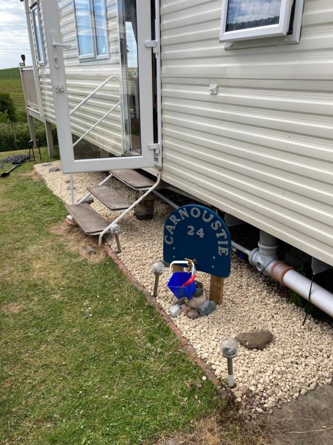 Luxury Caravan At Turnberry - Short Walk To Beach Girvan Exteriör bild