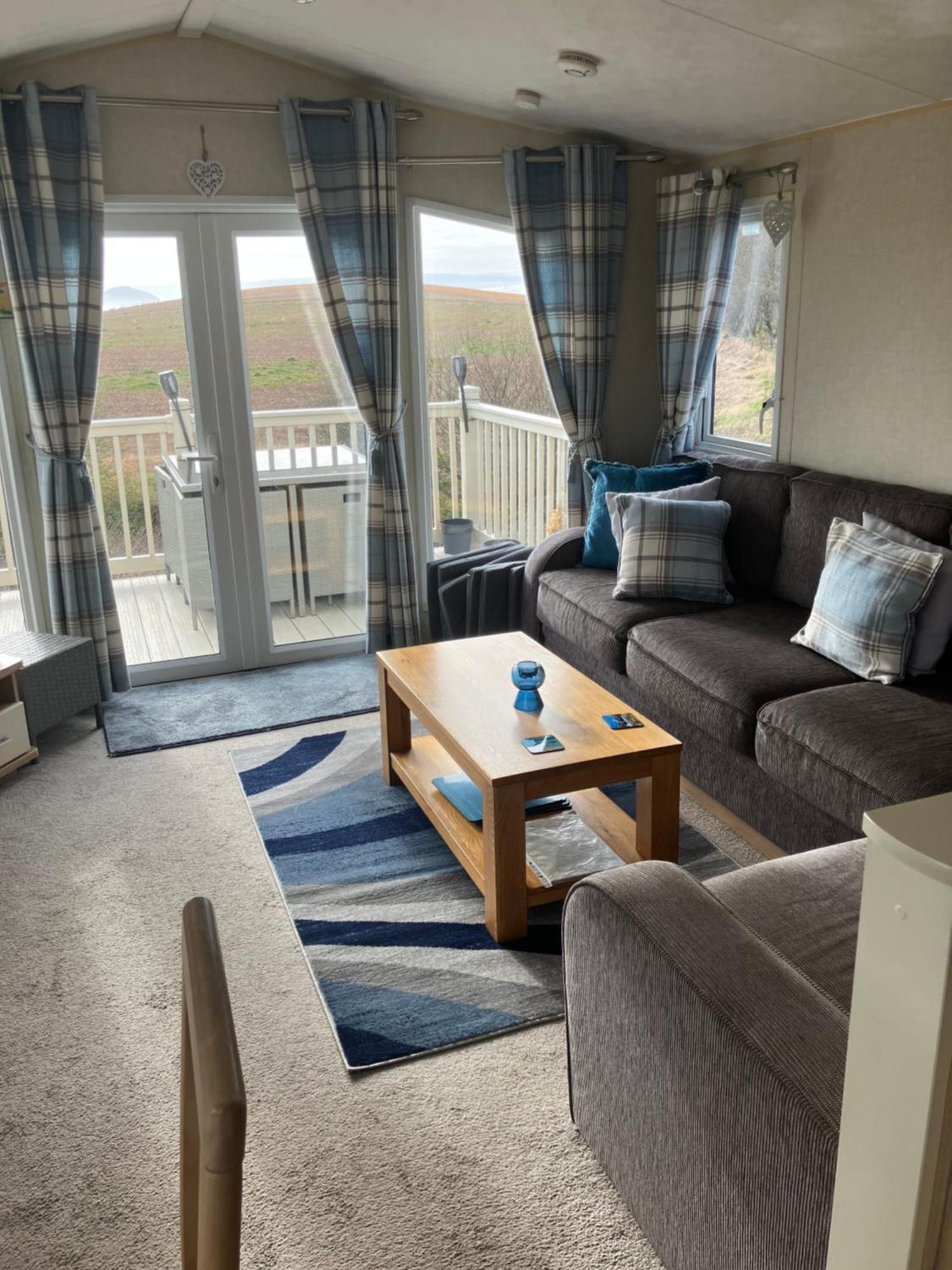 Luxury Caravan At Turnberry - Short Walk To Beach Girvan Exteriör bild